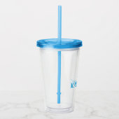 I Am Manifesting Tumbler Acryl Drinkbeker (Rechts)