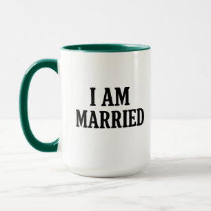 I Am Married Funny - cadeau voor koppels Mok