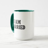 I Am Married Funny - cadeau voor koppels Mok (Voorkant links)