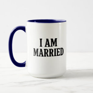 I Am Married Funny - cadeau voor koppels Mok