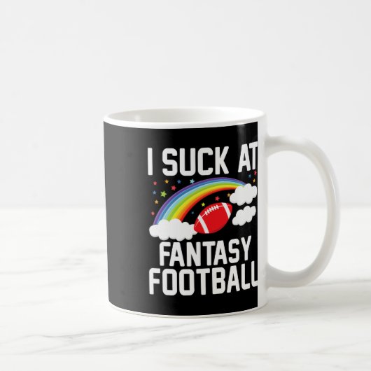 I Am Momma Men's Fantasy Football Loser - Black Koffiemok (Rechts)