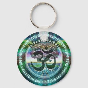 I Am - Motivational Inspiration Namaste Symbol Sleutelhanger