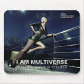 I AM MULTIVERSE - Miss Multiverse Frankrijk Mousep Muismat (Voorkant)