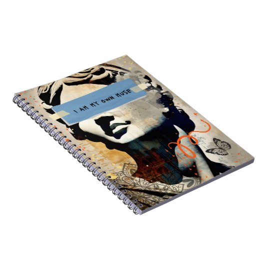 I Am My Own Muse | Notebook Journal Notitieboek (Rechterzijde)