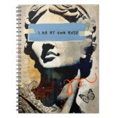 I Am My Own Muse | Notebook Journal Notitieboek (Voorkant)