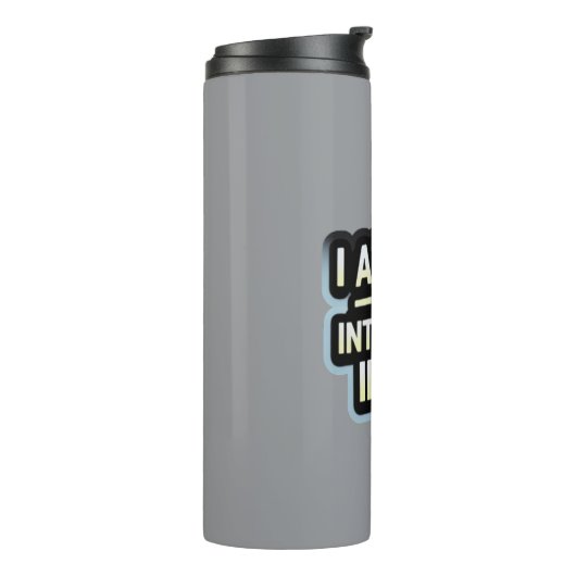 I Am Not Interested In You Text – Bold Attitude Thermosbeker (Gedraaid links)