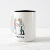 I am NOT Paying THIS! Tweekleurige Koffiemok (Voorkant links)