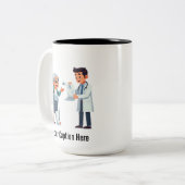 I am NOT Paying THIS!  Tweekleurige Koffiemok (Voorkant links)