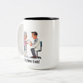 I am NOT Paying THIS!  Tweekleurige Koffiemok (Voorkant links)