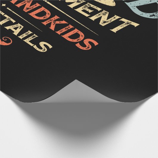 I Am Not Retired I'm Under New Management Cadeaupapier (Hoek)