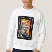 I Am Nothing But Words Poetry sweatshirt  (Voorkant)
