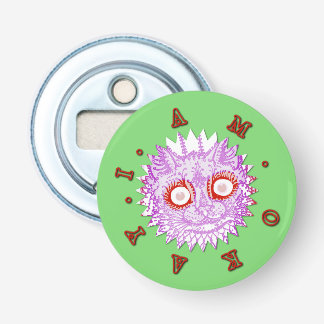 "I AM OKAY" flesopener Button Flesopener