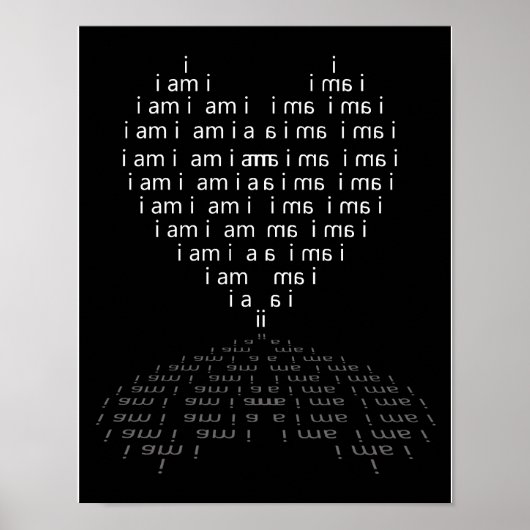 I AM Poster van B & BB (Voorkant)