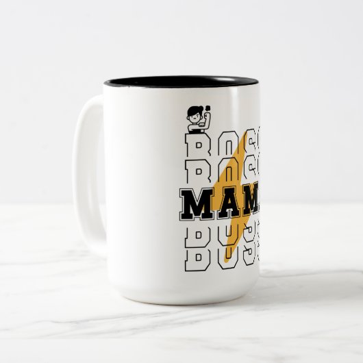 "I Am Power" Lightning Bolt Mok (Voorkant links)