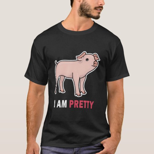 I Am Pretty Proud Piglet T-shirt (Voorkant)