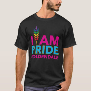 I AM PRIDE Goldendale Donker T-shirt
