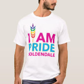I AM PRIDE Goldendale Light T-shirt (Voorkant)