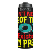 I Am Proof God Exists Thermosbeker (Voorkant)