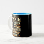 I Am Rankin. I Don't Stop When I'm Tired Tweekleurige Koffiemok (Voorkant links)