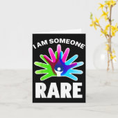 I Am Rare Disease Awareness Shirt - Rare Disease D Kaart (Gele Bloem)