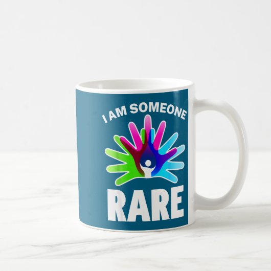 I Am Rare Disease Awareness Shirt - Rare Disease D Koffiemok (Rechts)