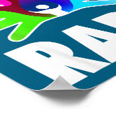 I Am Rare Disease Awareness Shirt - Rare Disease D Poster (Hoek)