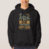 I am Retired Chef Hoodie (Voorkant)