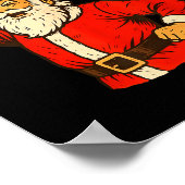 I Am Santifa Santa Claus Anti Fascism Christmas Au Poster (Hoek)