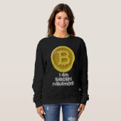 I Am Satoshi Nakamoto Bitcoin   NFT Cryptocurrency Trui (Voorkant volledig)