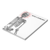 I am Skeleton! Notepad Notitieblok (Linkerzijde)