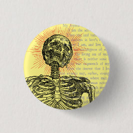 I am Skeleton! Ronde Button 3,2 Cm