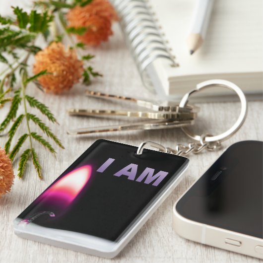 I AM Sleutelhanger (dubbelzijdig) (Voorkant Rechts)