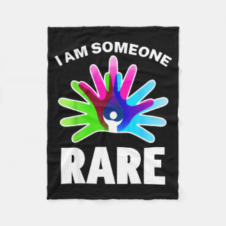 I Am Someone Rare Disease Awareness - Rare Disease Fleece Deken