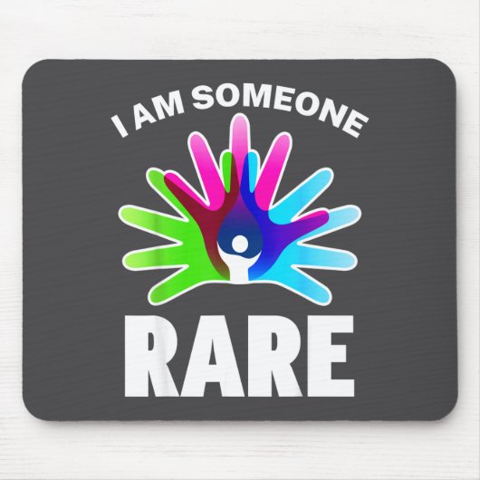 I Am Someone Rare Disease Awareness - Rare Disease Muismat (Voorkant)