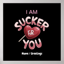 I Am Sucker for You Groovy Valentijns Matching