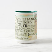 I AM Thankful!-Geef Bedankt aan de Lord Coffee Mok (Center)