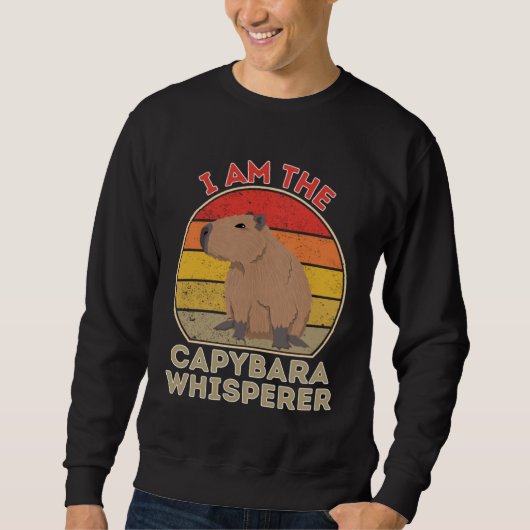 I Am The Capybara Whisperer Trui (Voorkant)
