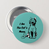 I Am the Cat's Meow Funny Cat Ronde Button 7,6 Cm (Voorkant /achterkant)