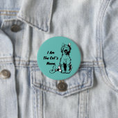 I Am the Cat's Meow Funny Cat Ronde Button 7,6 Cm (In situ)