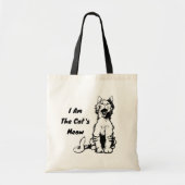 I Am the Cat's Meow Funny Cat Tote Bag (Voorkant)