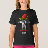 I am The Cookie Tester Elf - Funny Christmas T-shirt (Voorkant)