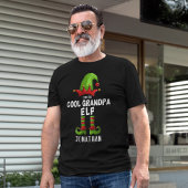 I am The Cool Grandpa Elf Funny Elf T-shirt