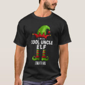 I am The Cool Uncle Elf Funny Elf T-shirt (Voorkant)