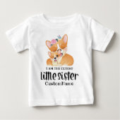 I am the Cutest Little Sister Corgi Dogs (Voorkant)
