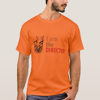 I am the Director Camiseta Clara de Cinema T-shirt