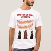 I Am The Game - Time Master Quote Design T-shirt (Voorkant)
