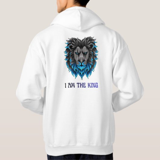 I am the king1 hoodie (Achterkant)