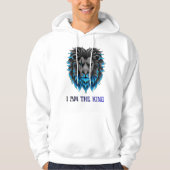 I am the king1 hoodie (Voorkant)