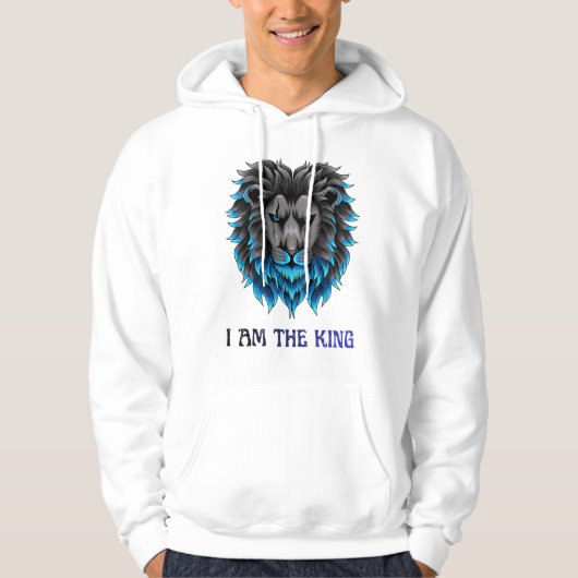 I am the king1 hoodie (Voorkant)