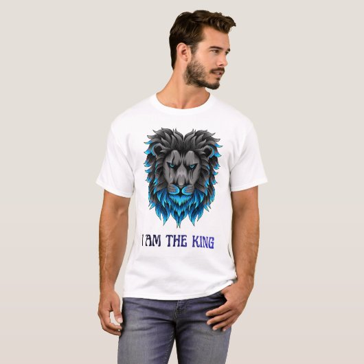 I am the king1 t-shirt (Voorkant volledig)